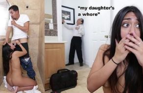 Viejo descubre desesperado que su hija es una gran puta