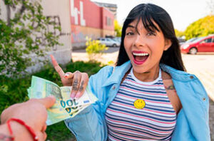 colombiana es follada en la calle